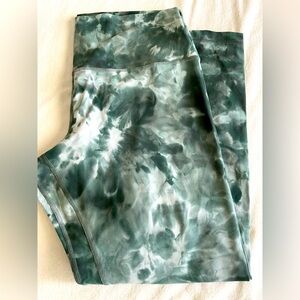 Lululemon align diamond dye starlight smoked spruce size 14